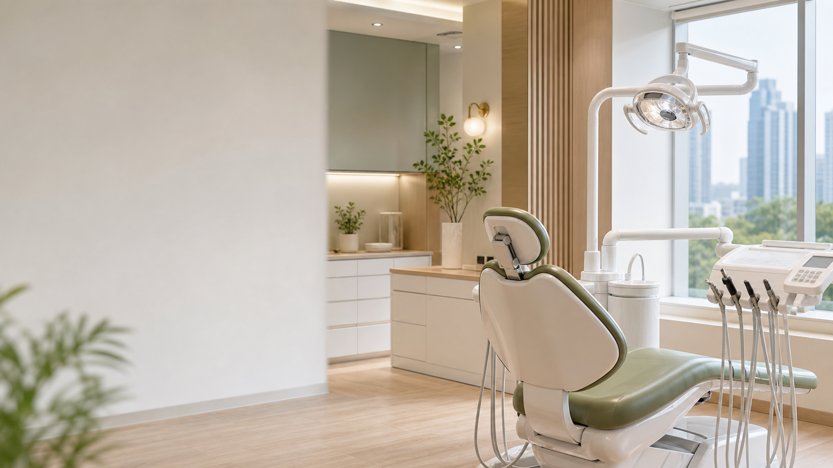 Modern dental treatment room in Kuala Lumpur